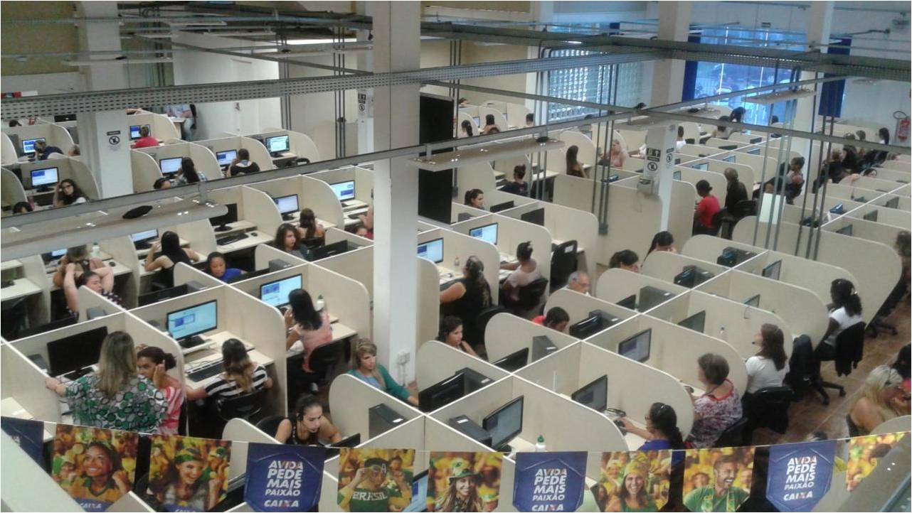 Operação de call center Audac